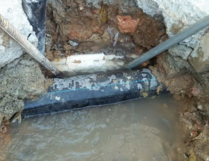 红星测漏水之水管漏水